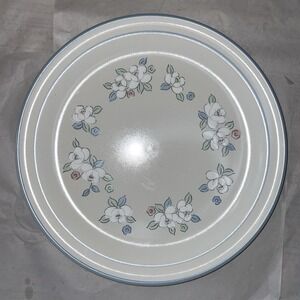 Chantilly "Fleur De Lune" Serving Plate 12" Round Hearthside Stoneware Platter